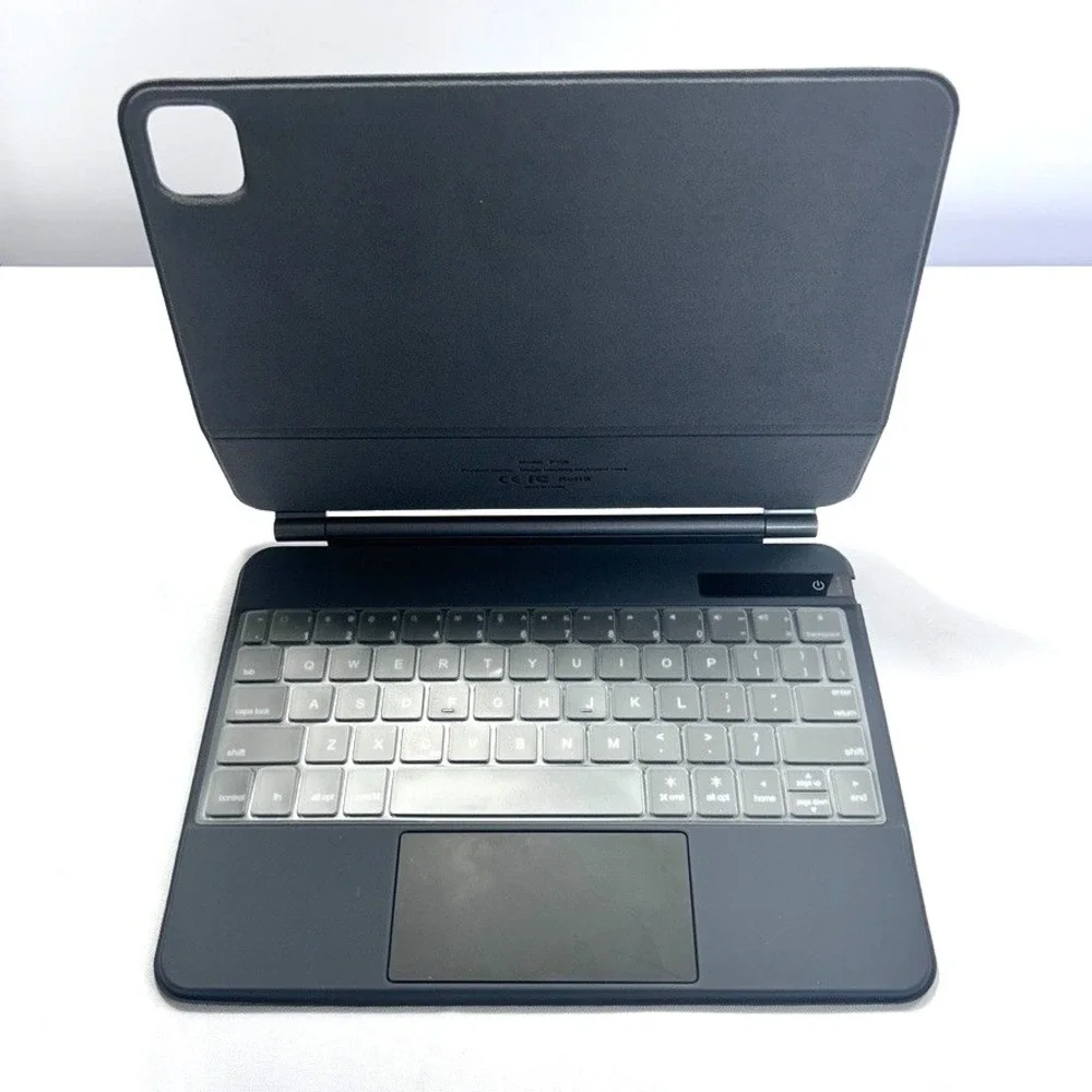 Magic Wireless keyboard Case 10.9 P109 Grey Keyboard Skin Clear Cover - No Cable